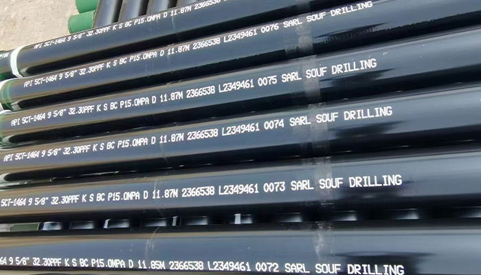 atramentom označené rúry